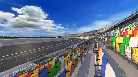 View from seat