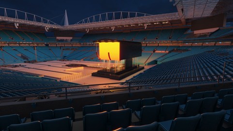 View from seat