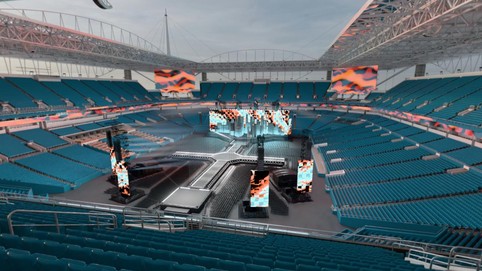 View from seat