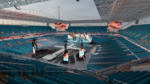 View from seat