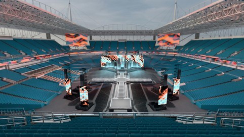 View from seat