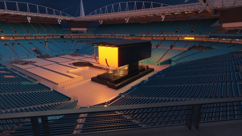 View from seat