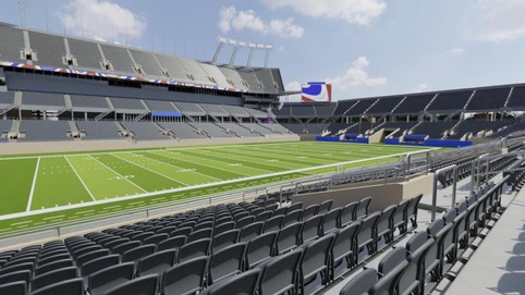View from seat