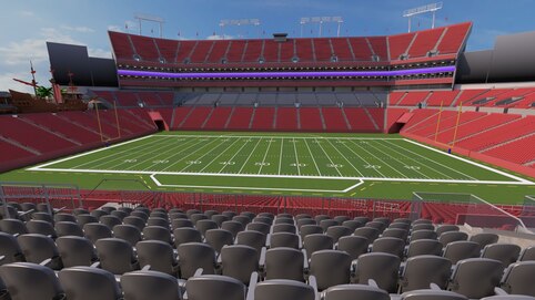 View from seat