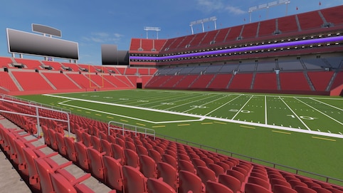View from seat