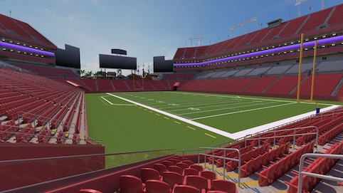 View from seat