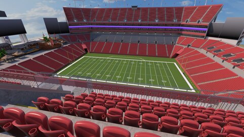 View from seat