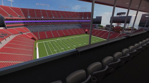 View from seat