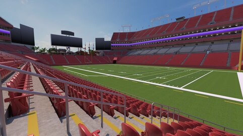 View from seat
