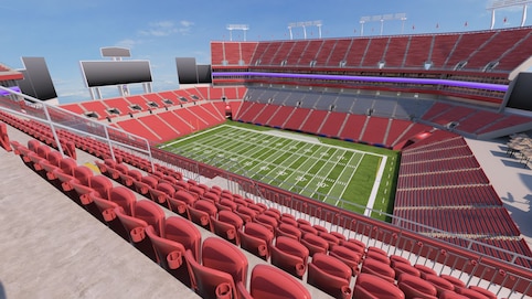 View from seat