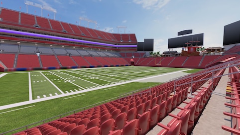 View from seat