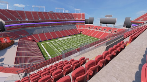 View from seat
