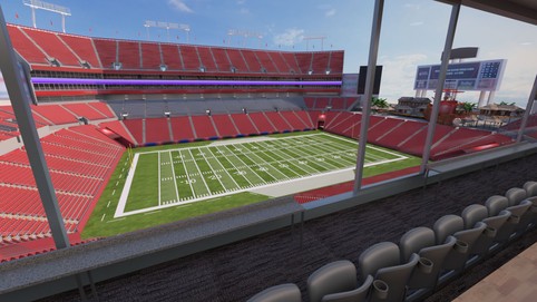 View from seat