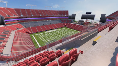 View from seat