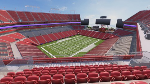 View from seat