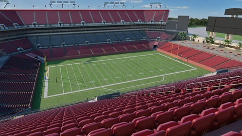 View from seat