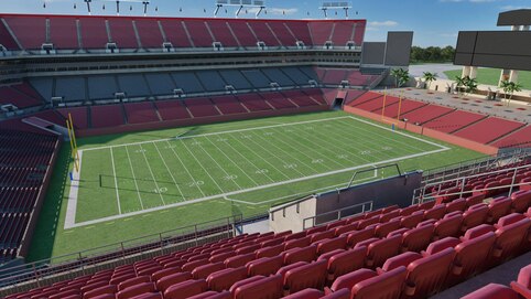 View from seat
