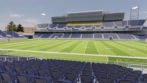 View from seat