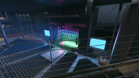 View from seat