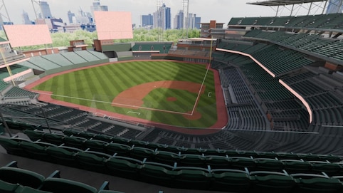 View from seat