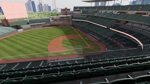 View from seat