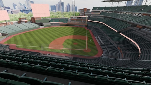 View from seat