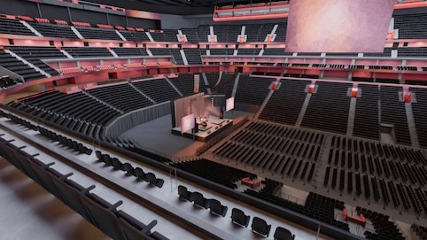 View from seat