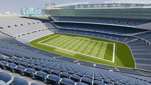 View from seat