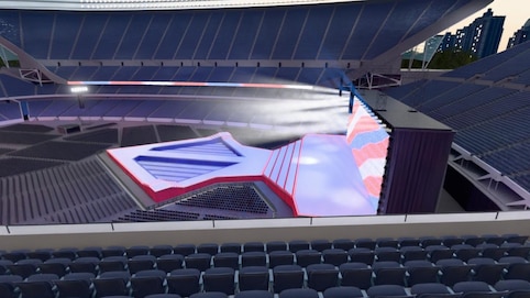 View from seat