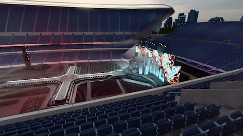 View from seat
