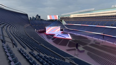 View from seat