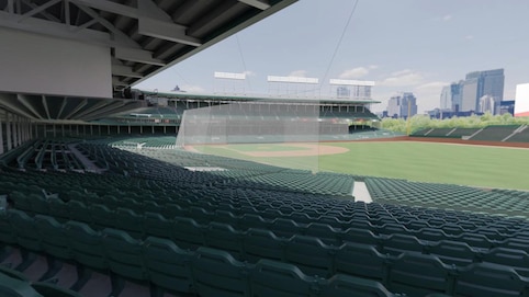 View from seat