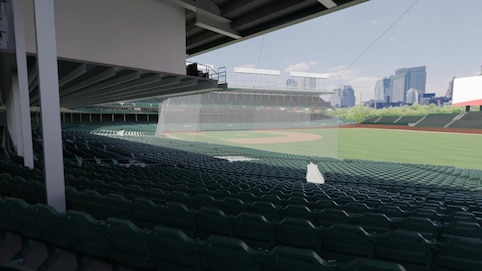 View from seat