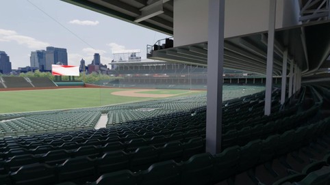 View from seat