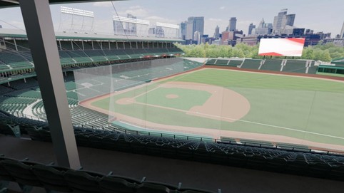 View from seat