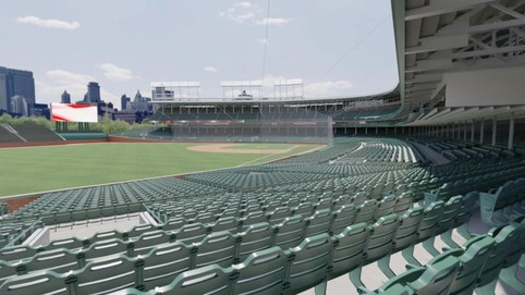 View from seat