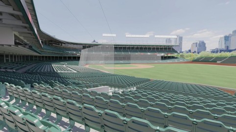 View from seat