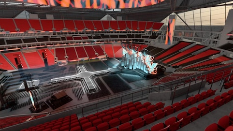 View from seat
