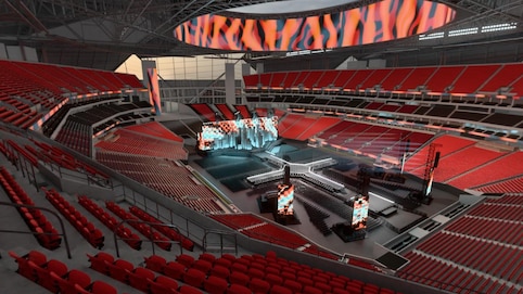 View from seat