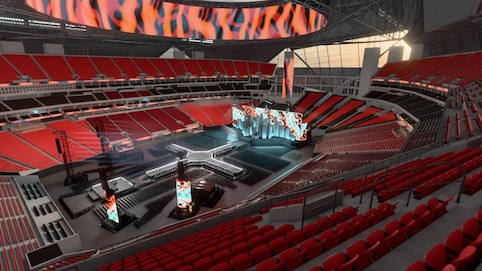 View from seat
