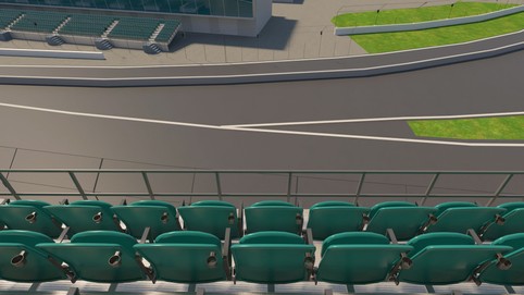 View from seat