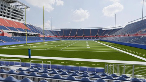 View from seat