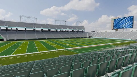 View from seat