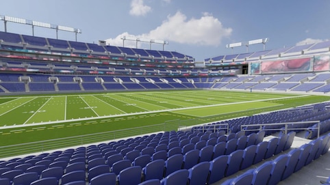 View from seat