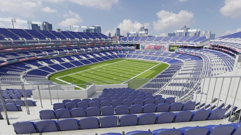 View from seat