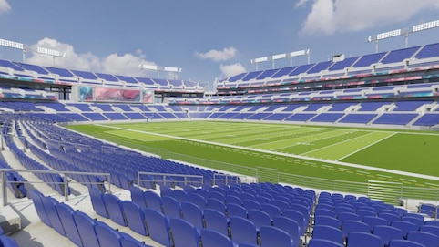 View from seat
