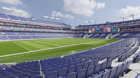 View from seat