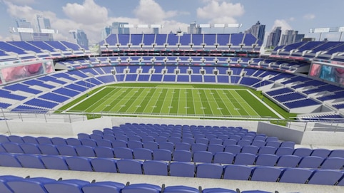 View from seat