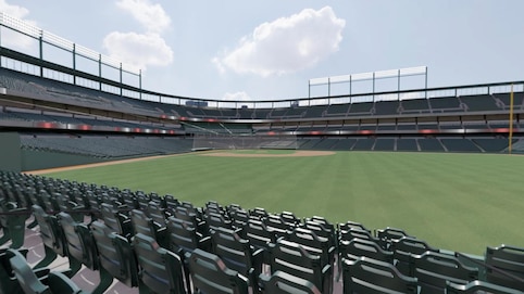 View from seat