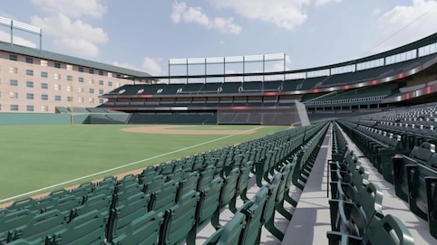 View from seat